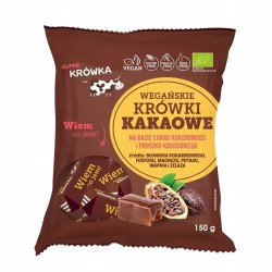 Organic Vegan Gluten-Free Cocoa Fudge 150g Super Krówka