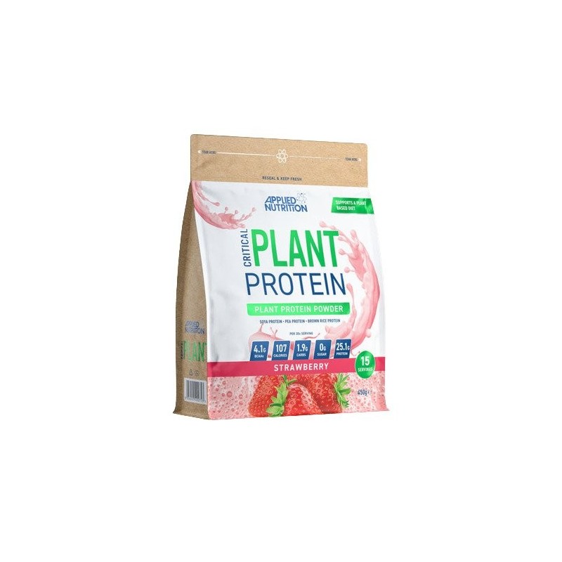 Critical Białko Roślinne Smak Truskawkowy 450g Applied Nutrition
