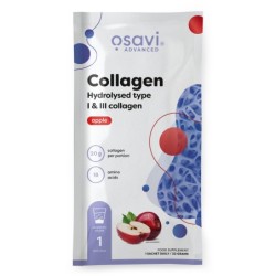 Hydrolizowany Kolagen typu I i III Smak Jabłkowy 22g (1 porcja) Osavi