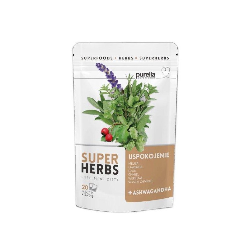 Anti anxiety herbs Purella Superfoods 35g