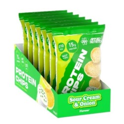 Chipsy Proteinowe Smak Śmietana i Cebula 7x50g Applied Nutrition