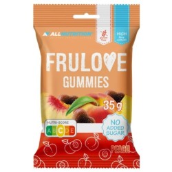 Frulove Gummies, Peach - 35 grams Allnutrition