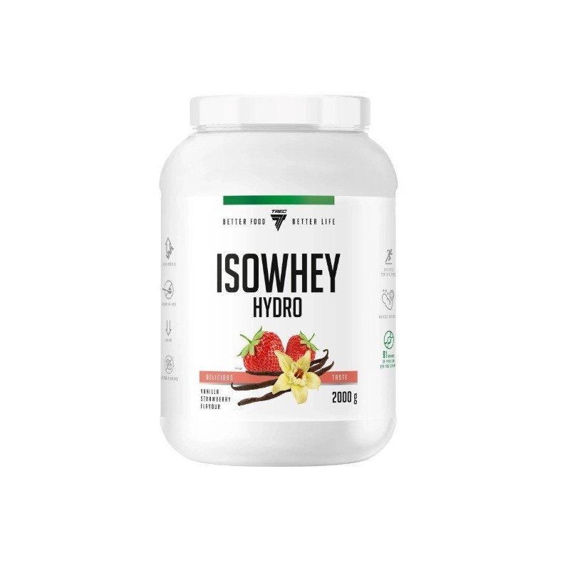 Isowhey Hydro Smak Wanilia Truskawka 2000g Trec Nutrition