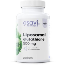 Liposomalny Glutation 500mg 60 wegańskich kapsułek Osavi