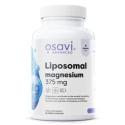 Liposomalny Magnez 375mg 60 wegańskich kapsułek Osavi