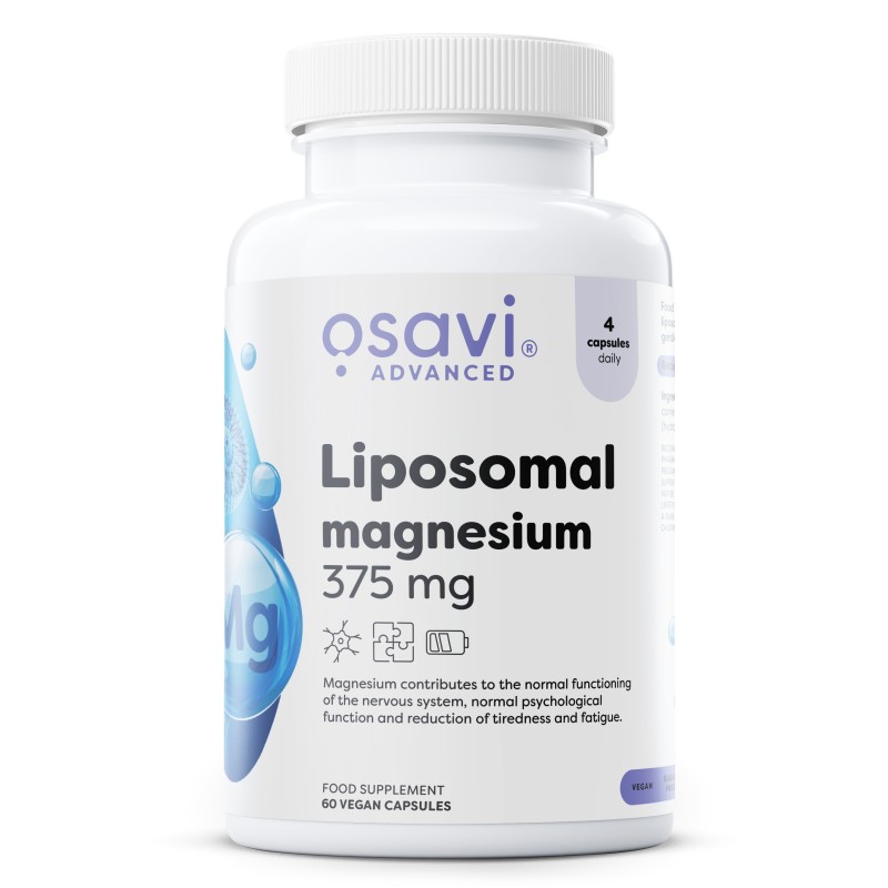 Liposomal Magnesium 375mg 60 vegan caps Osavi