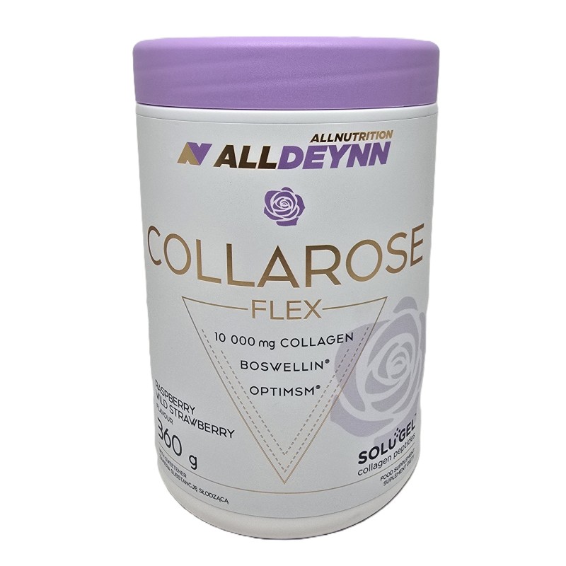 AllDeynn Collarose Flex Smak Malina Dzika Truskawka 360g Allnutrition