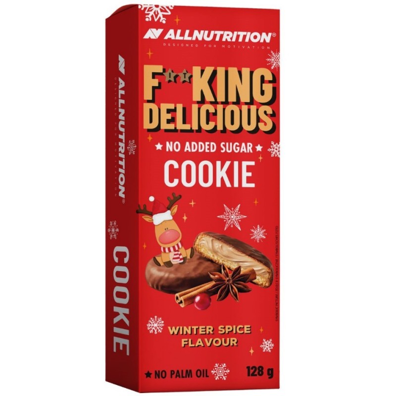 Fitking Delicious Ciastka Zimowe Korzenne 128g Allnutrition