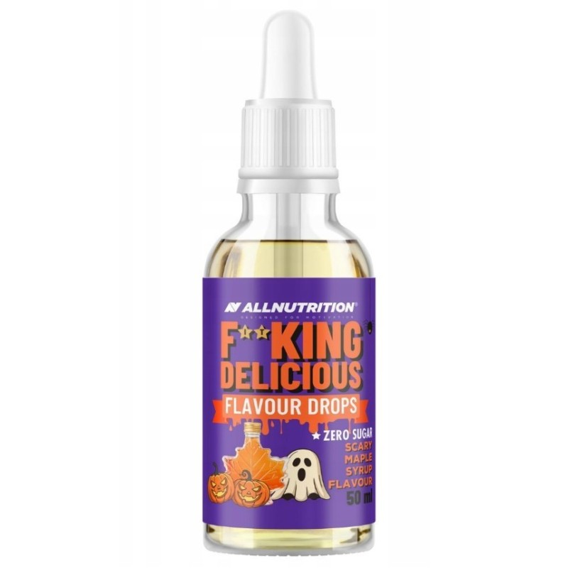 Fitking Delicious Krople o Smaku Strasznego Syropu Klonowego 50ml Allnutrition