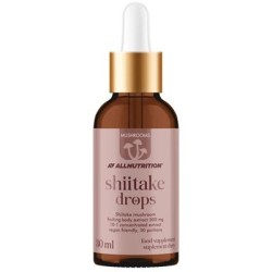 Mushrooms Shiitake Drops 300mg 30ml Allnutrition
