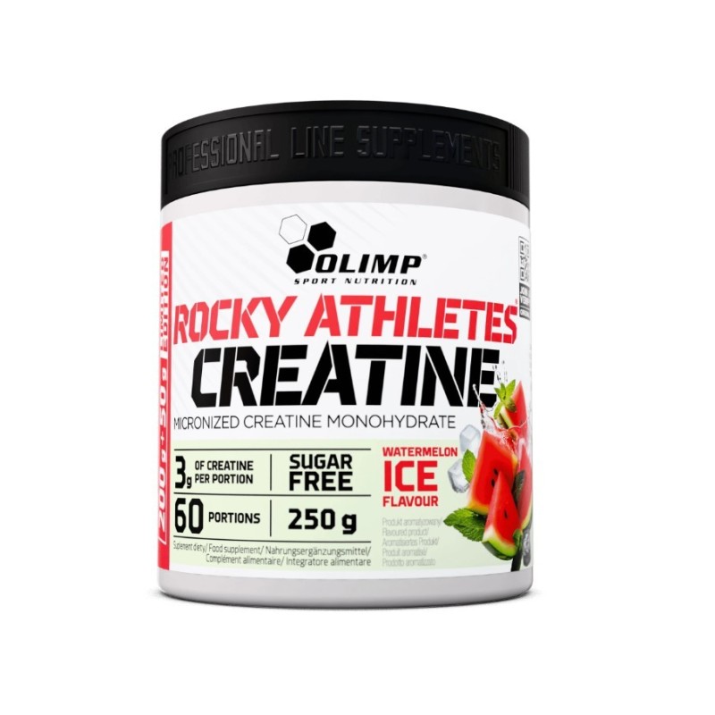 Rocky Athletes Kreatyna Smak Arbuzowy Lód 250g Olimp Nutrition