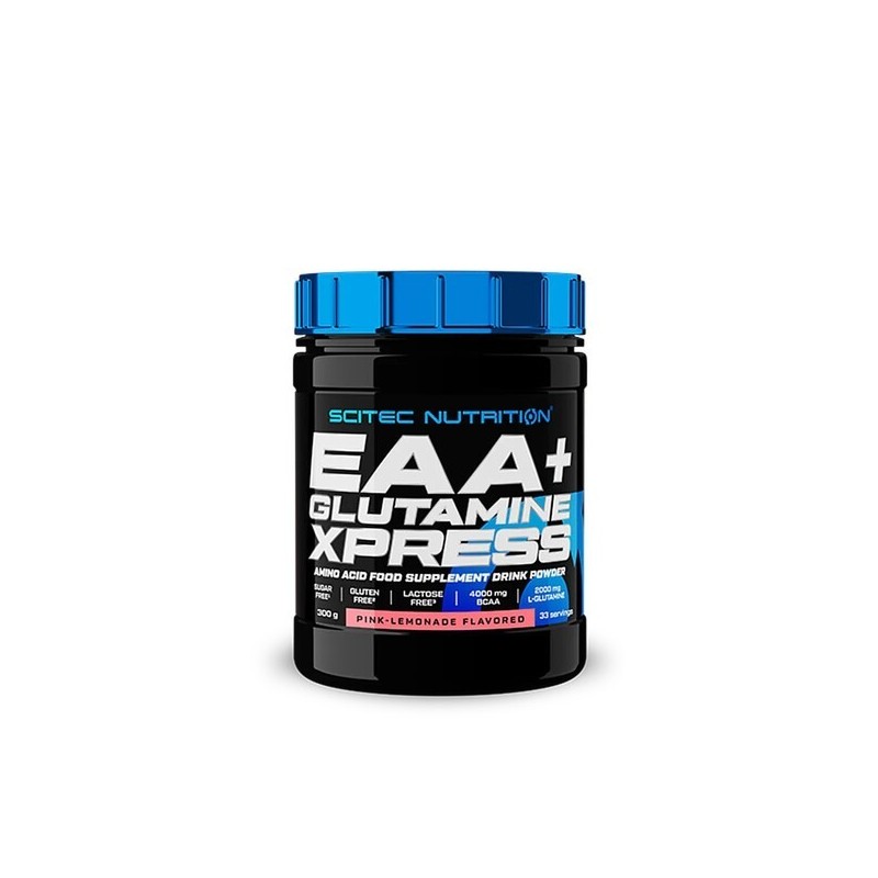 EAA + Glutamina Xpress Smak Różowa Lemoniada 300g SciTec