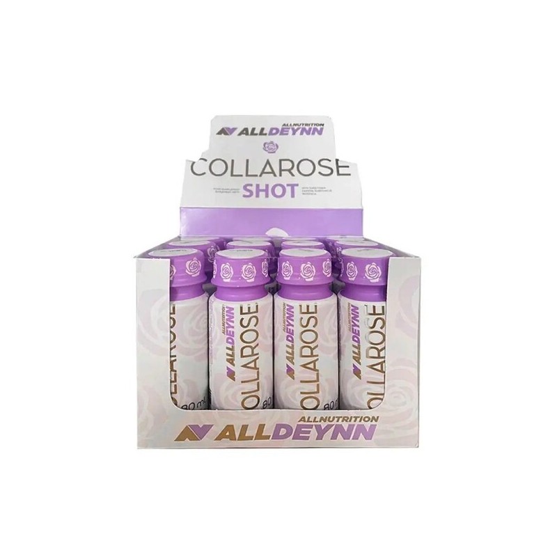 AllDeynn Collarose Shot Raspberry Wild Strawberry 12x80ml Allnutrition