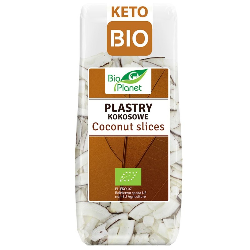 Organic Coconut Slices 100g Bio Planet | 4ecoshop