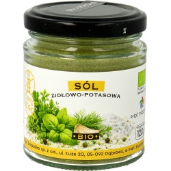 Organic Herb & Potassium Salt 120g Pięć Przemian