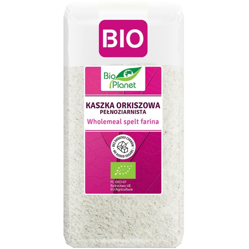 Kaszka Orkiszowa Pełnoziarnista BIO 400g Bio Planet