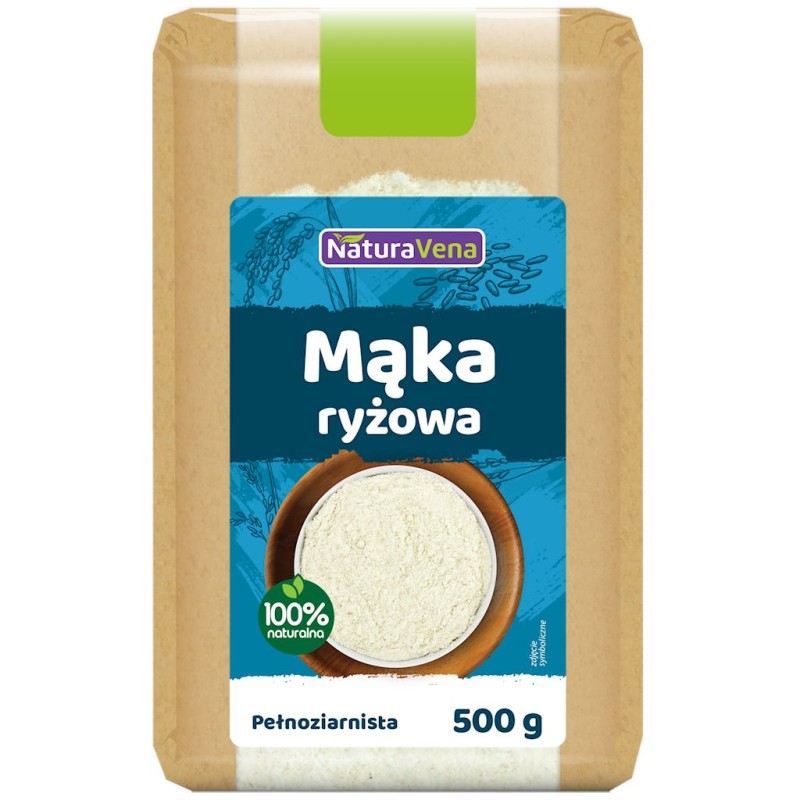 Gluten-Free Wholemeal Rice Flour 500g NaturaVena
