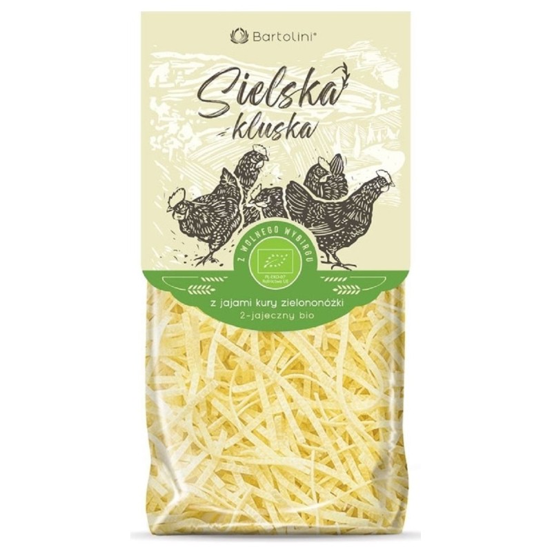 Organic Wheat Pasta with Green-legged Partridge Eggs 250g Bartolini