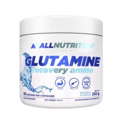 Glutamine Recovery Amino, Natural - 250 grams Allnutrition