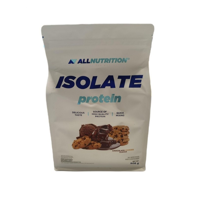 Isolate Protein, Chocolate Cookies - 908 grams Allnutrition
