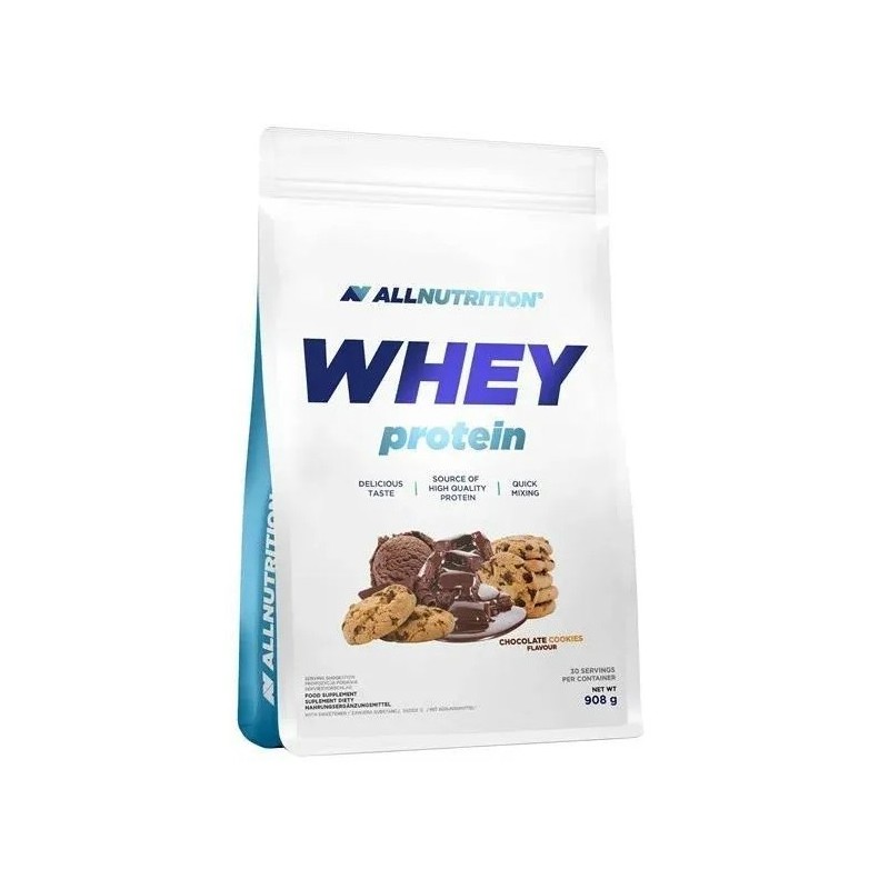 Whey Protein, Chocolate-Cookie - 908 grams Allnutrition