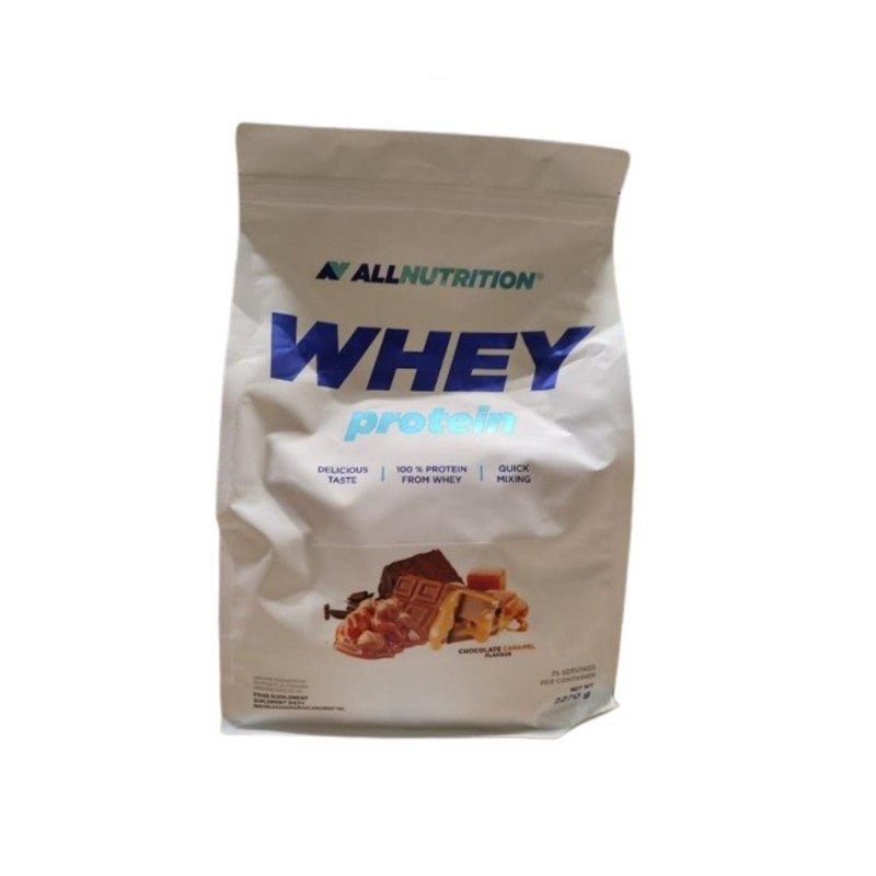 Whey Protein, Chocolate Caramel - 2270 grams Allnutrition