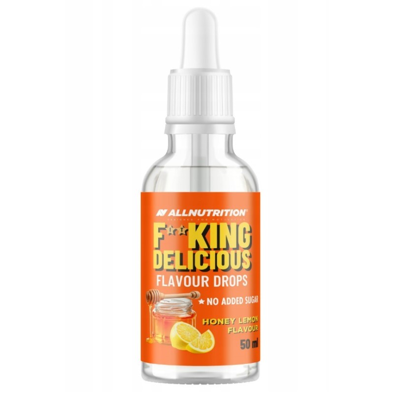 Fitking Delicious Flavour Drops, Honey Lemon - 50 ml. Allnutrition