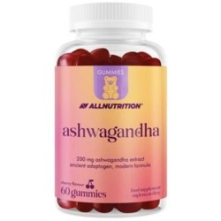 Gummies Ashwagandha, Cherry - 60 gummies Allnutrition