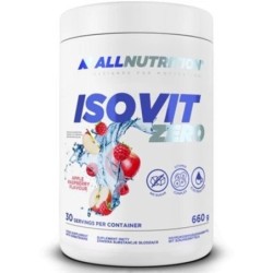 Isovit Zero, Apple Raspberry - 660 grams Allnutrition
