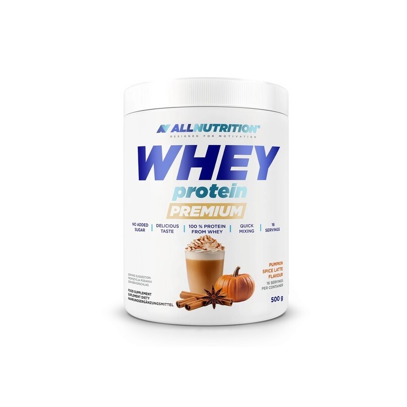 Whey Protein Premium, Pumpkin Spice Latte - 500 grams Allnutrition