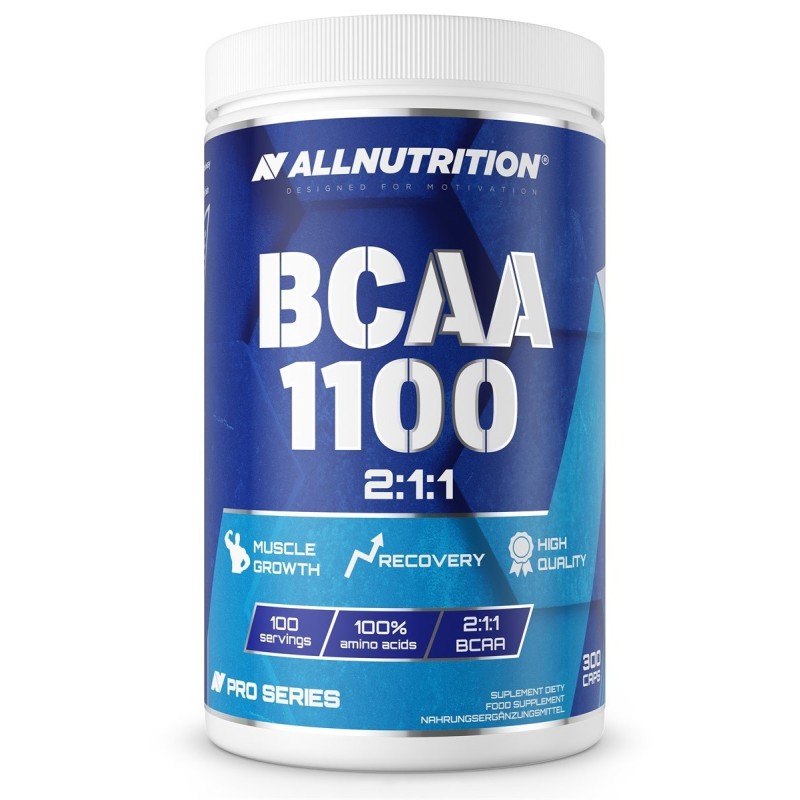 BCAA 1100 2:1:1 - 300 caps Allnutrition