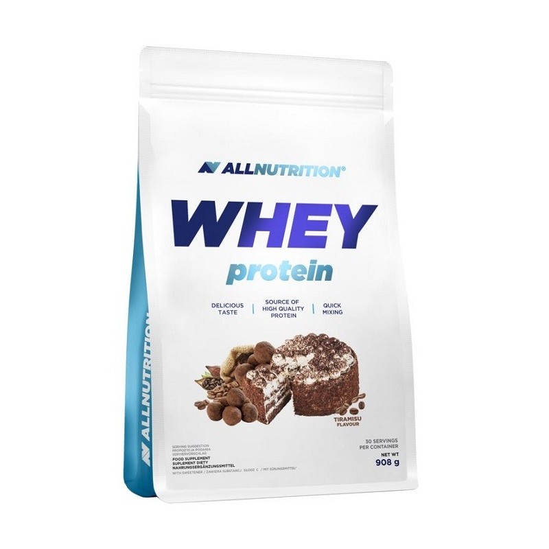 Whey Protein, Tiramisu - 908 grams Allnutrition