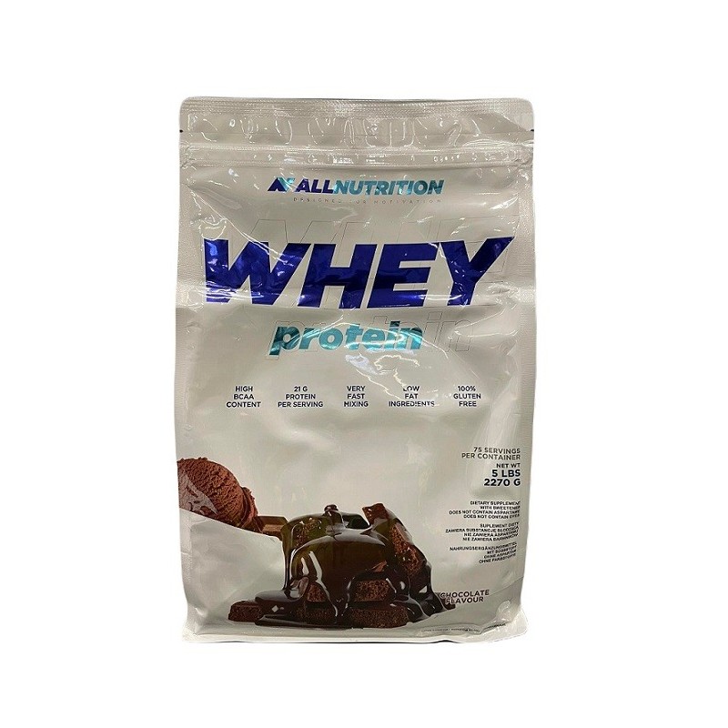 Whey Protein, Chocolate - 2270 grams Allnutrition