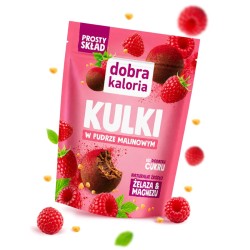Raspberry Powder Balls 65g Dobra Kaloria