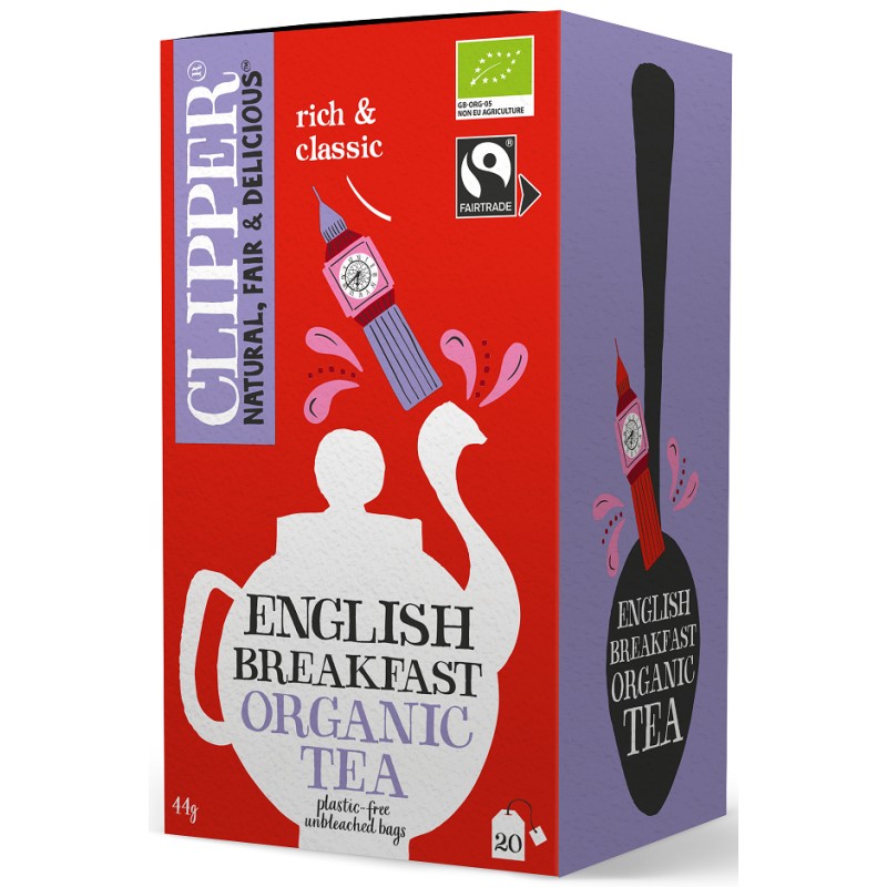 Herbata Czarna English Breakfast BIO 44g Clipper