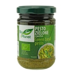 Pesto Zielone Z Bazylii BIO 140g Bio Planet