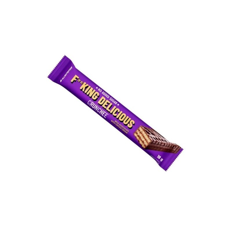Fitking Delicious Crunchee Milk Chocolate with Cocoa Cream 18g Allnutrition