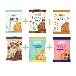 Cookies Vegan, Gluten-Free, No Sugar Set 6x50g Frank & Oli