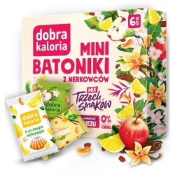 Mini Bars Mix of 3 Flavours, No Sugar 102g Dobra Kaloria