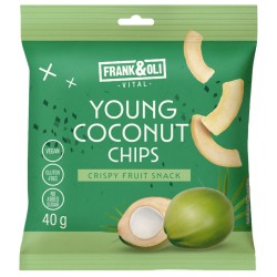 Young Coconut Chips 40g FRANK & OLI