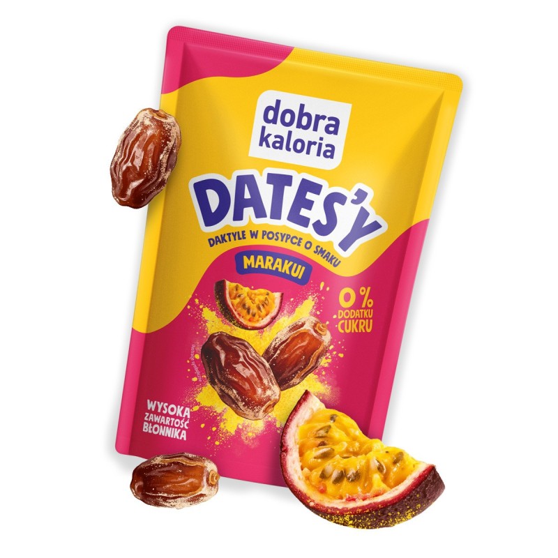 Datesy with Passion Fruit Flavour 100g Dobra Kaloria