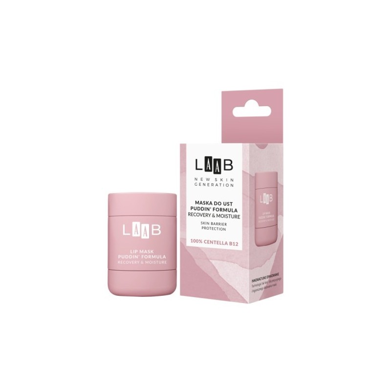 Aa Laab 100% Centella B12 Lip Mask Puddin' Formula Recovery & Moisture 15g