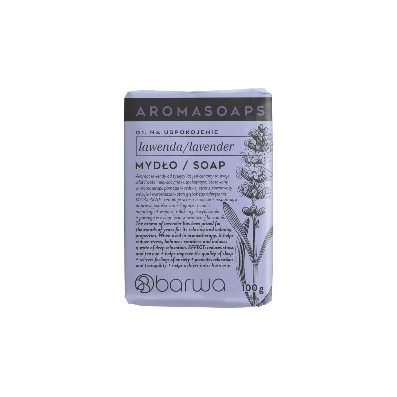 Barwa Aroma Soaps Lavender Bar Soap 100 G