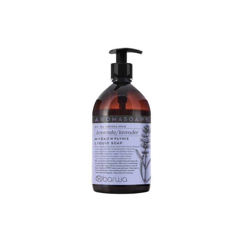 Barwa Aroma Soaps Lavender Liquid Soap 500ml