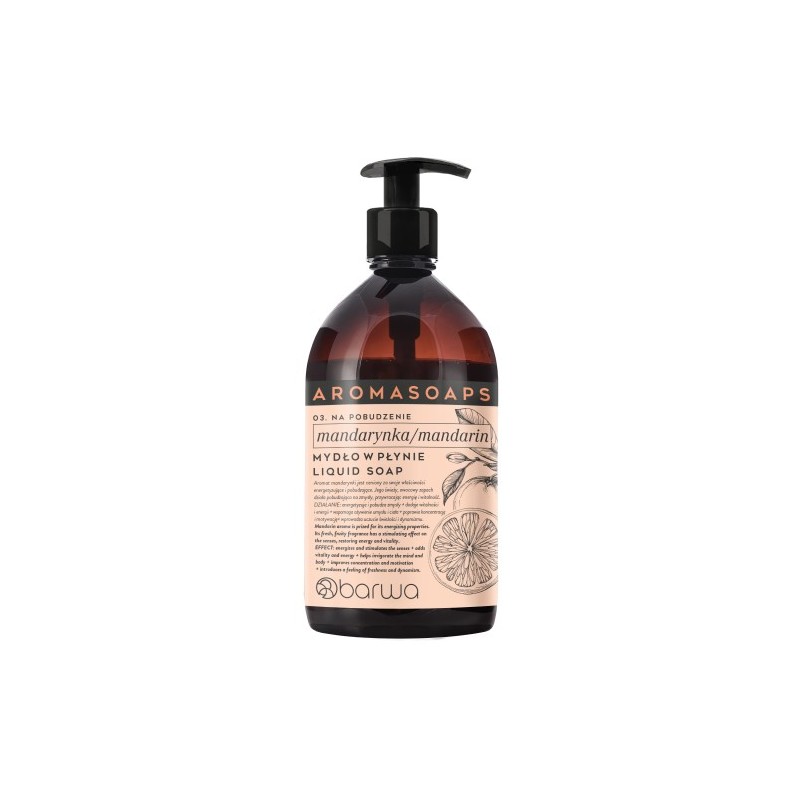Barwa Aroma Soaps Liquid Soap Tangerine 500 Ml