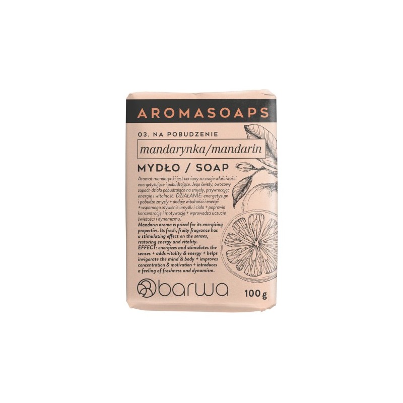 Barwa Aroma Soaps Tangerine Bar Soap 100 G