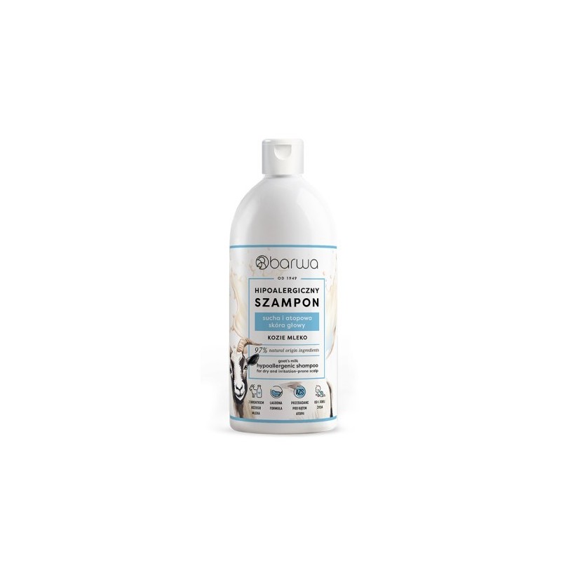 Barwa Hypoallergenic Goat's Milk Shampoo 400ml