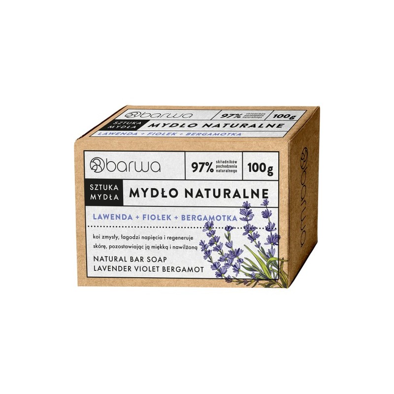 Barwa Natural Bar Soap Lavender 100g