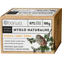 Barwa Natural Bar Soap Patchouli Cedar Pepper 100g