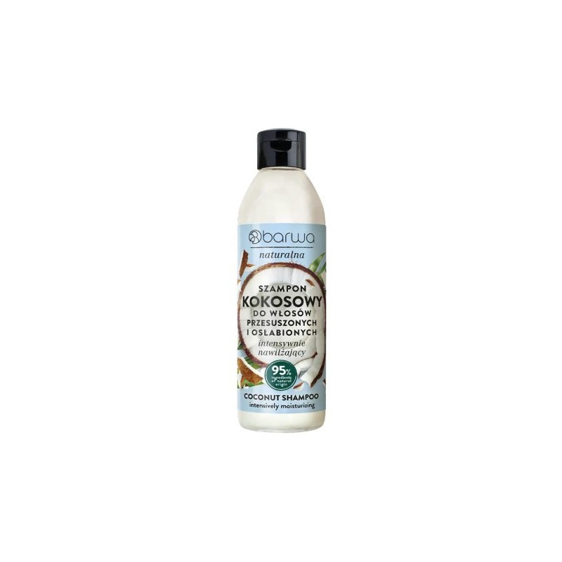 Barwa Natural Moisturizing Coconut Shampoo 300 Ml
